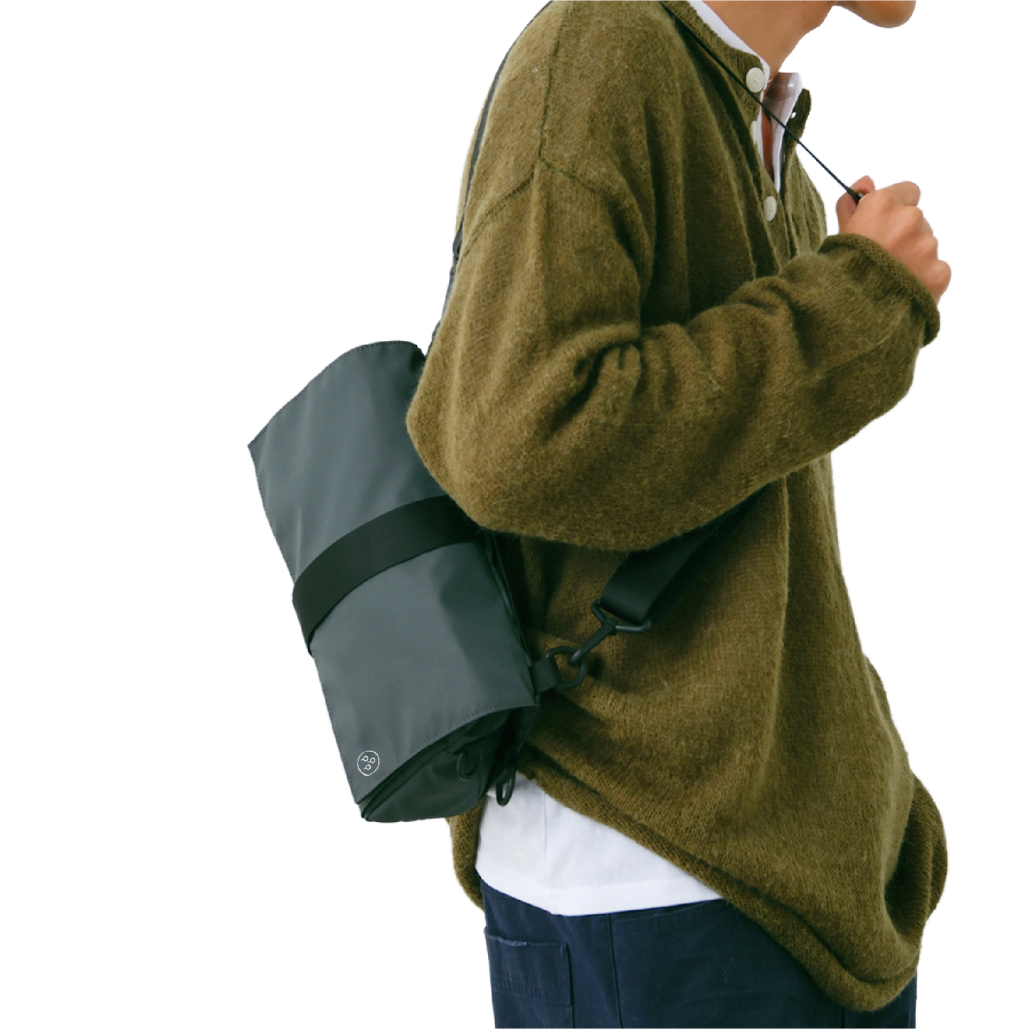 KIWEE Triangle Sling - Mineral Grey
