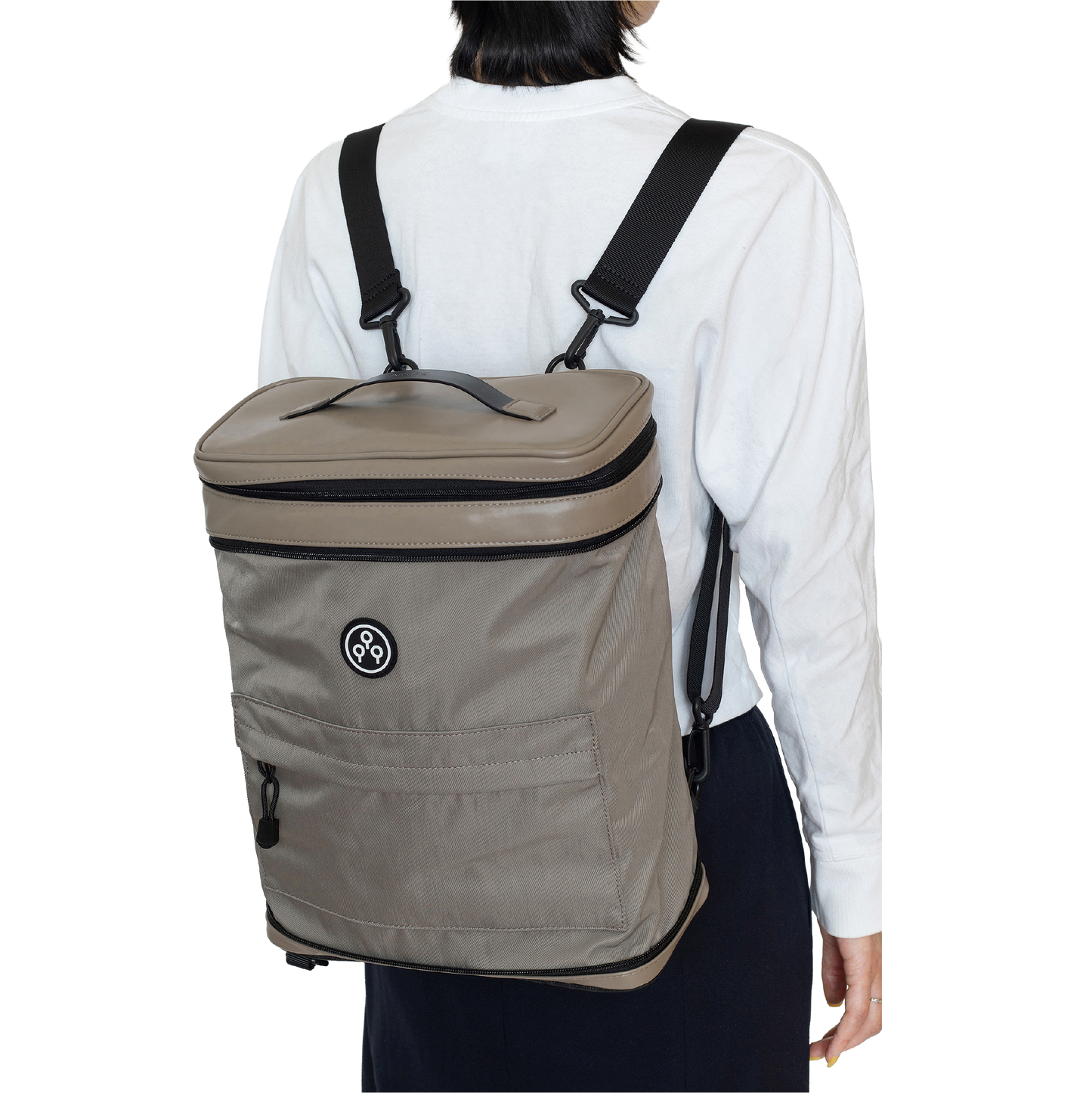 KIWEE Sandwich Backpack - Beige Melange