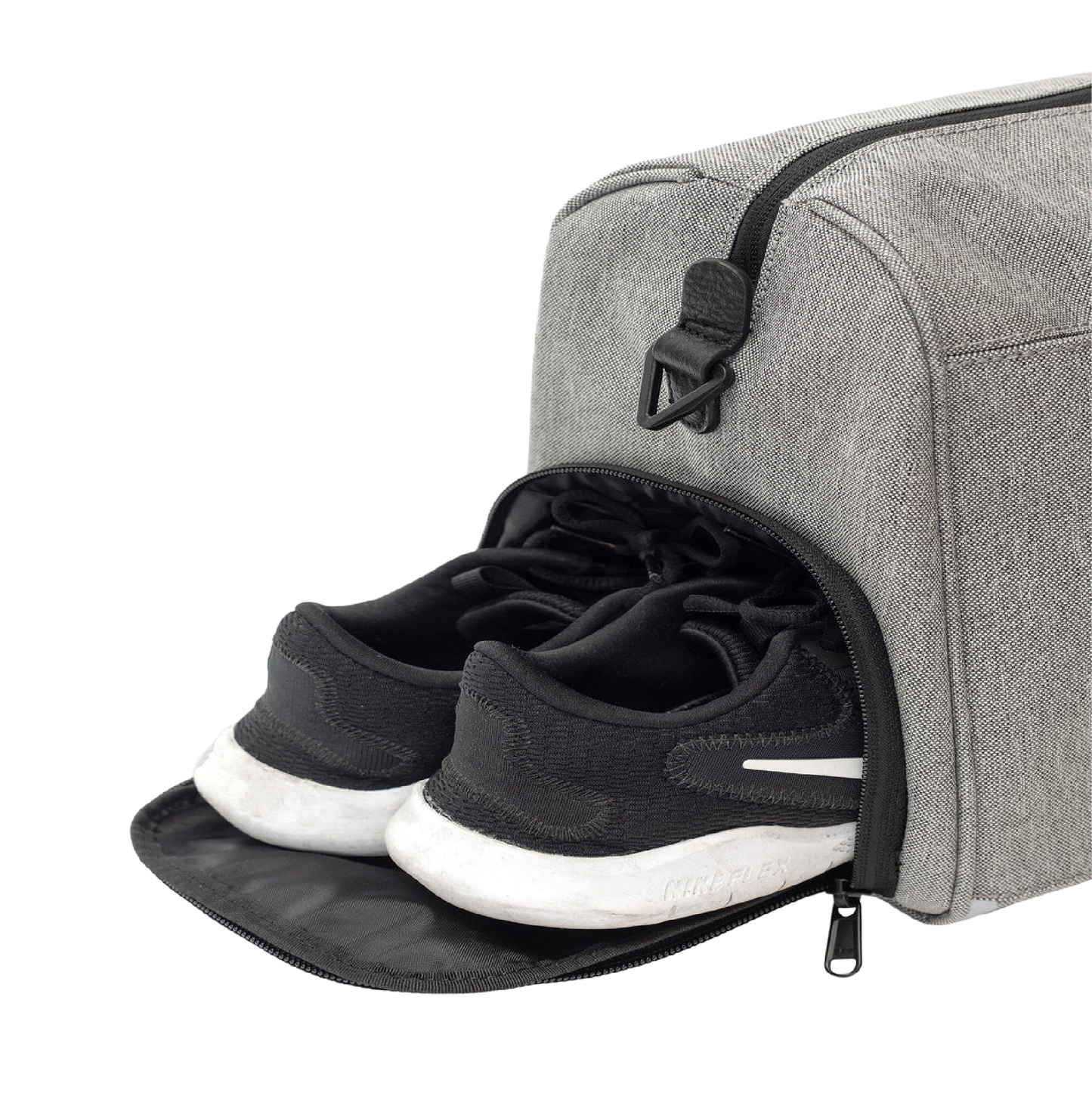 KIWEE Reisetasche – Hellgrau Melange