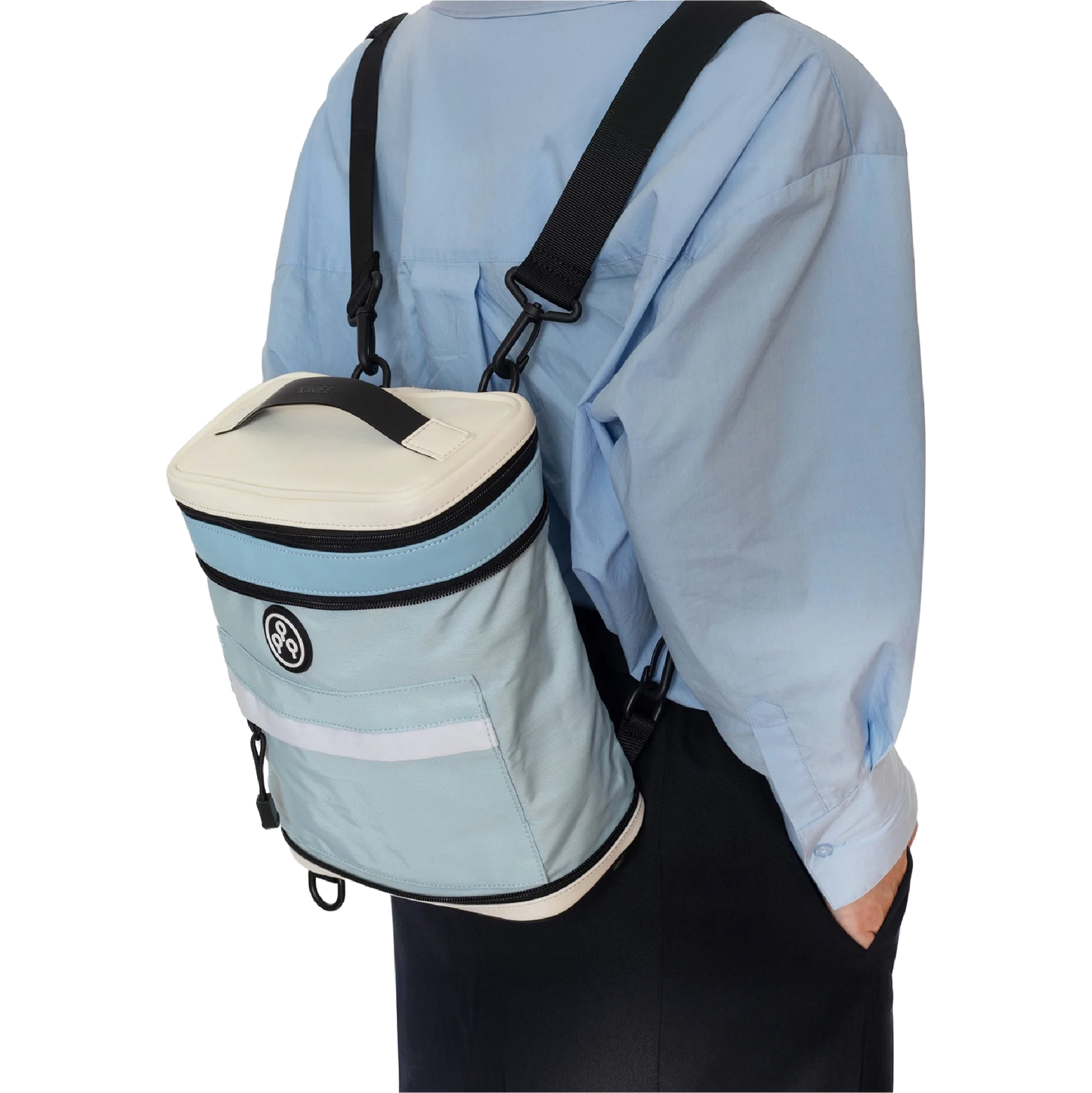 KIWEE Sandwich Mini Backpack - Light Blue