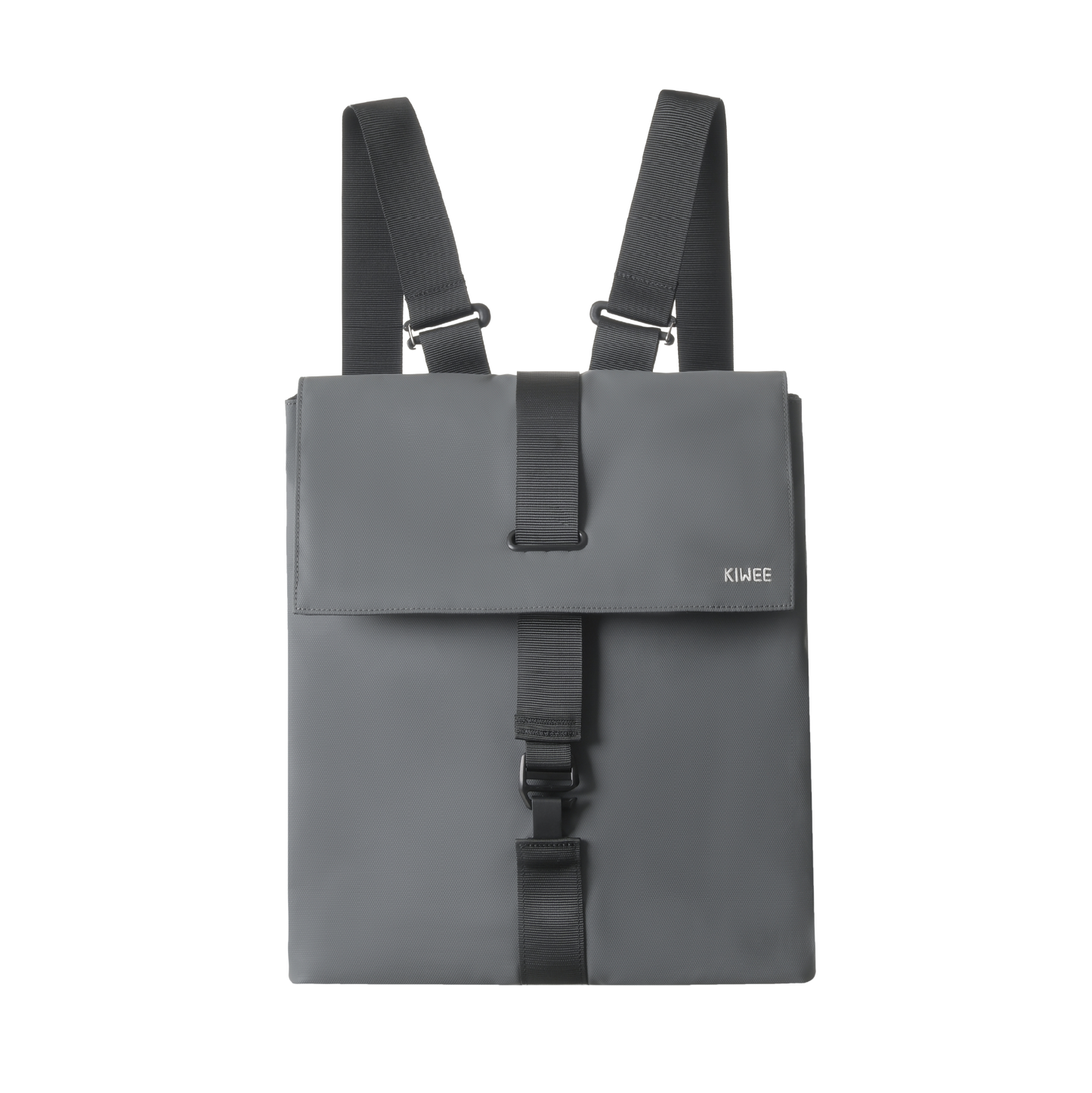 KIWEE Square Backpack-M - Mineral Grey