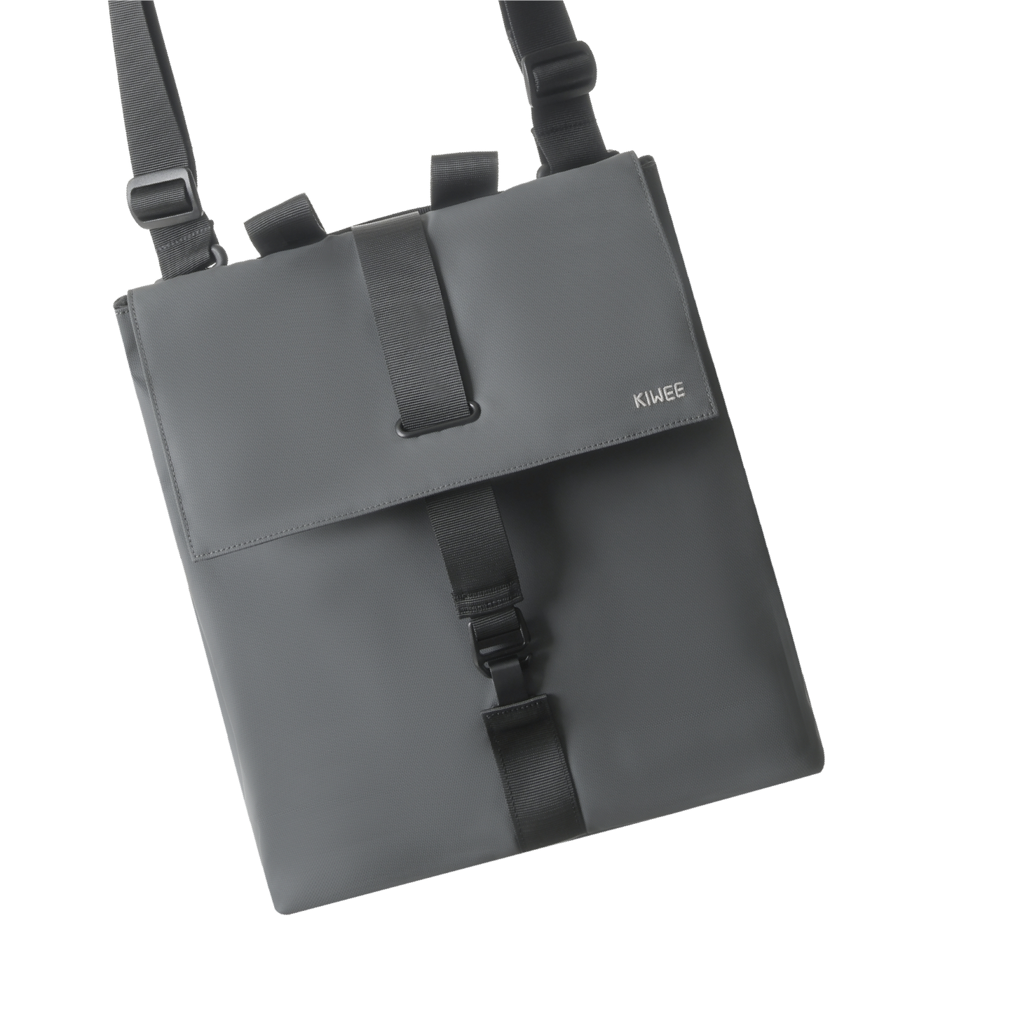 KIWEE Square Backpack-M - Mineral Grey