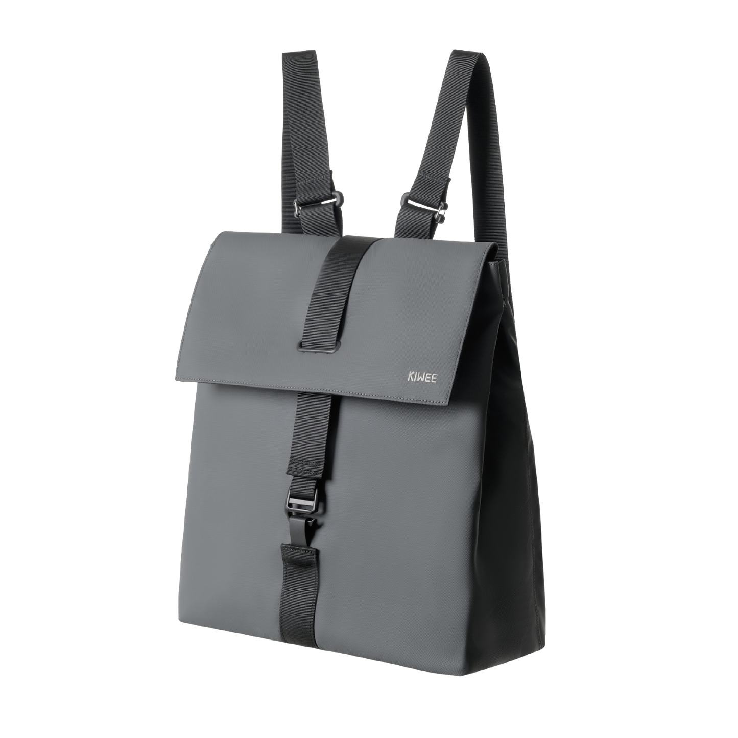 KIWEE Square Backpack-M - Mineral Grey