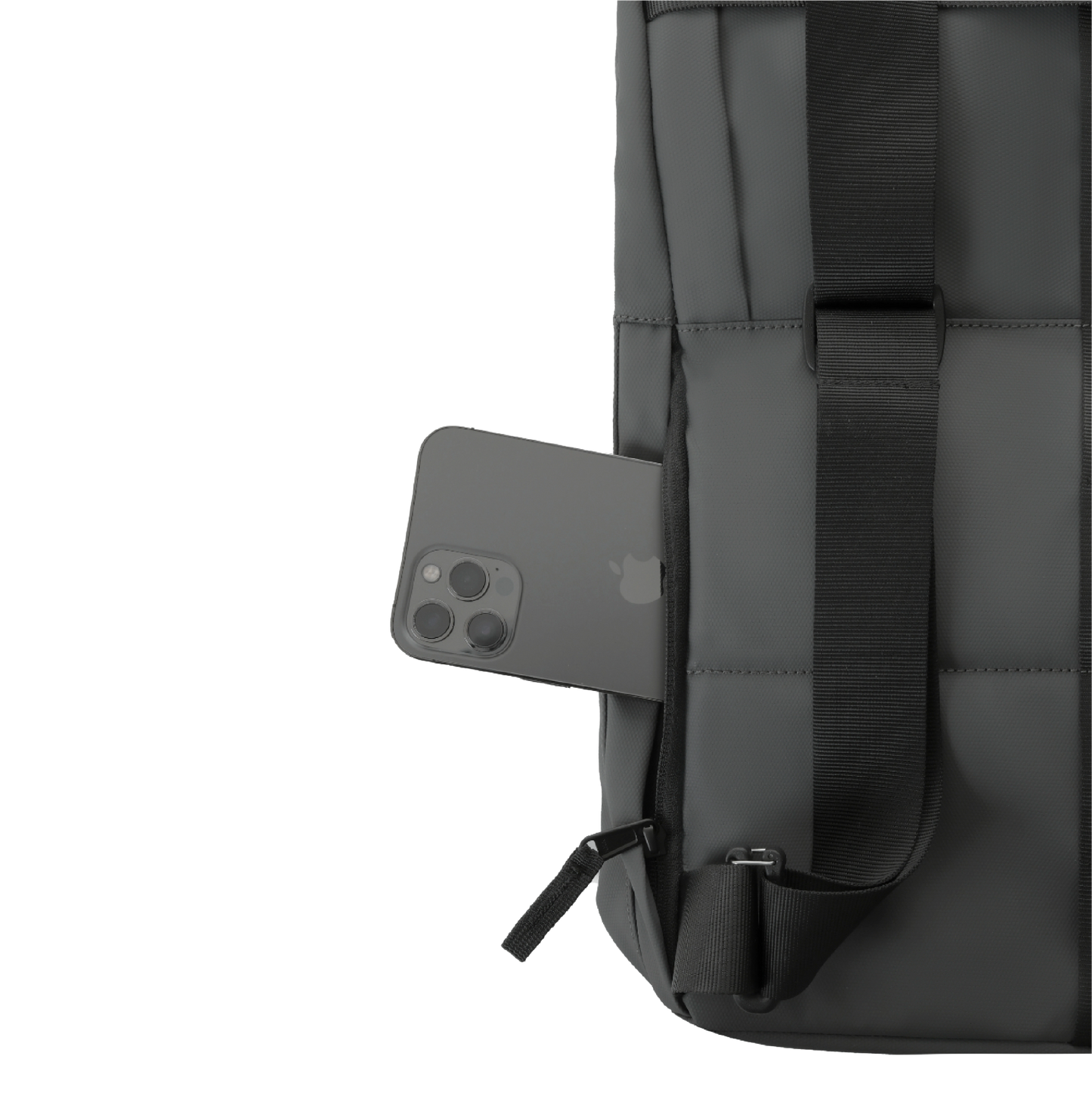 KIWEE Square Backpack-M - Mineral Grey