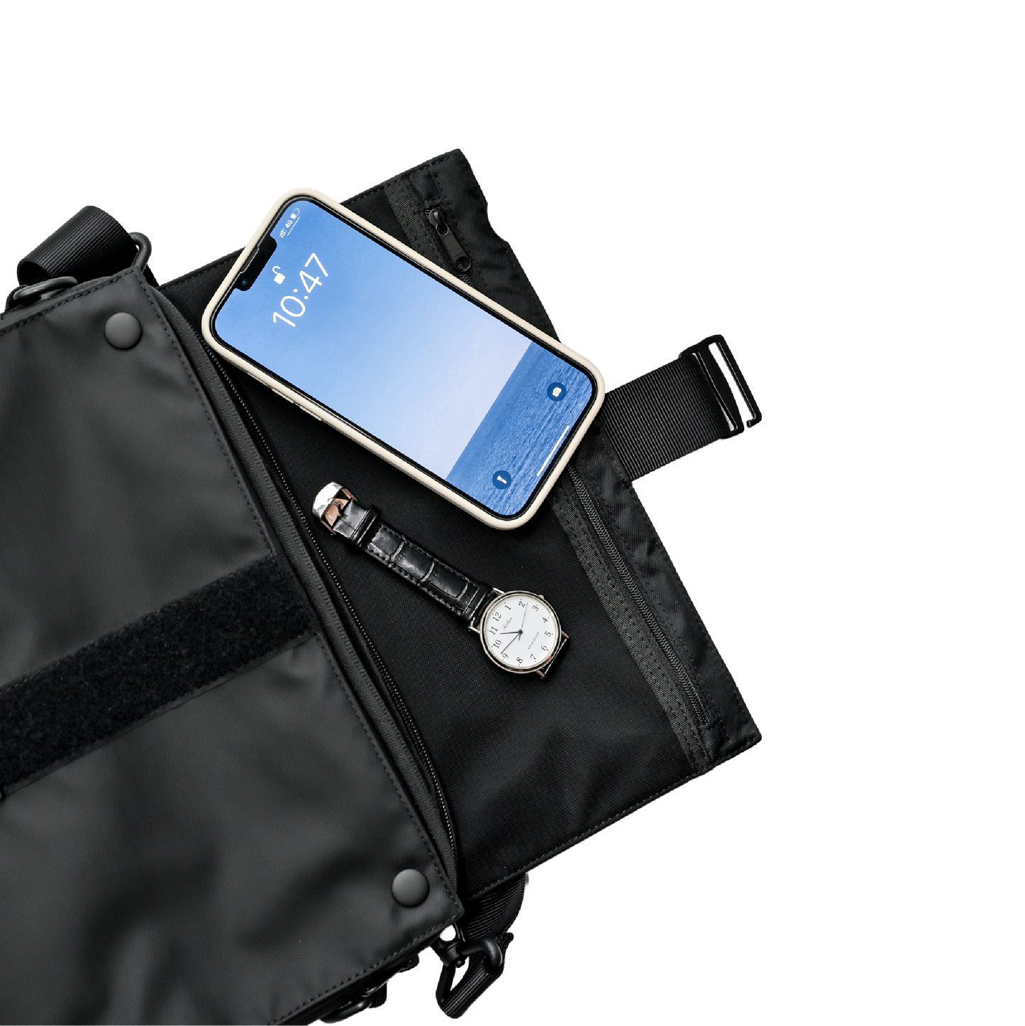 KIWEE Triangle Sling - Pure Black