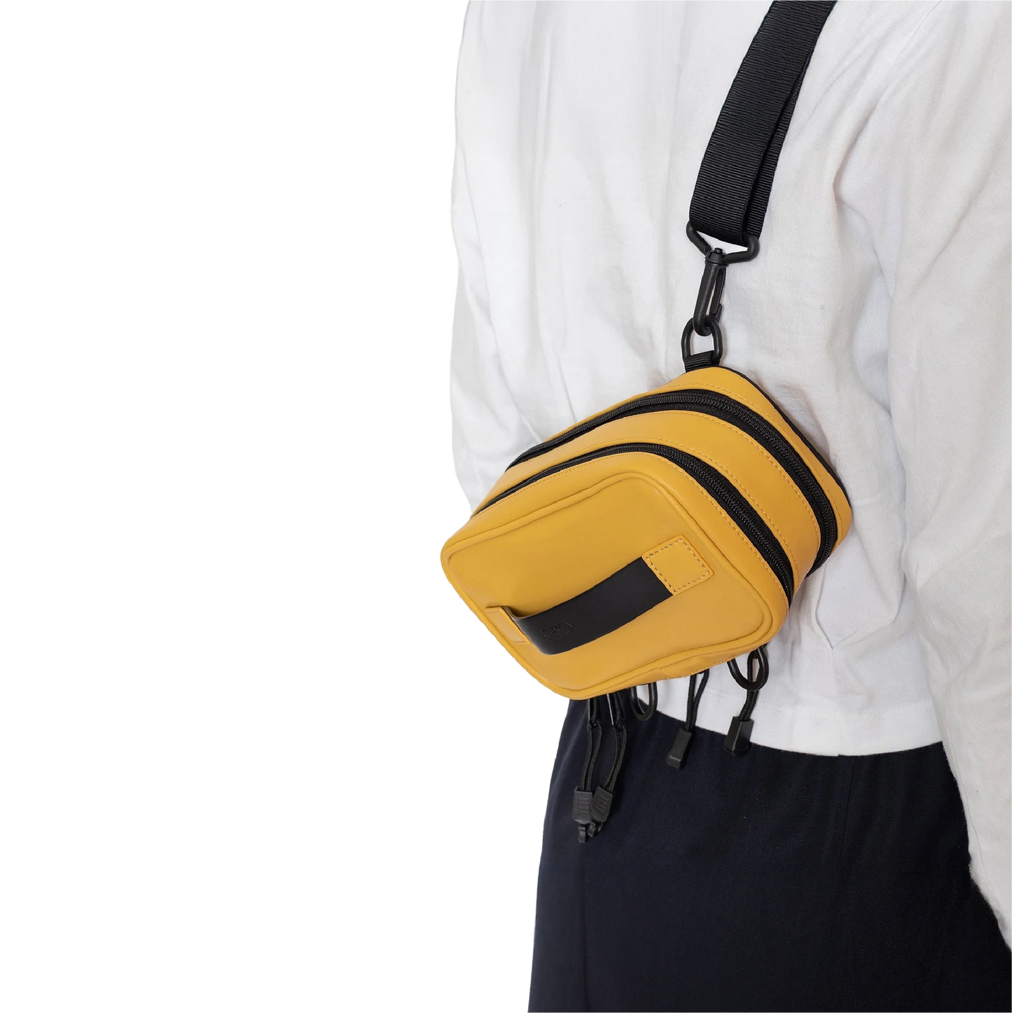 KIWEE Sandwich Mini Backpack - Dark Yellow