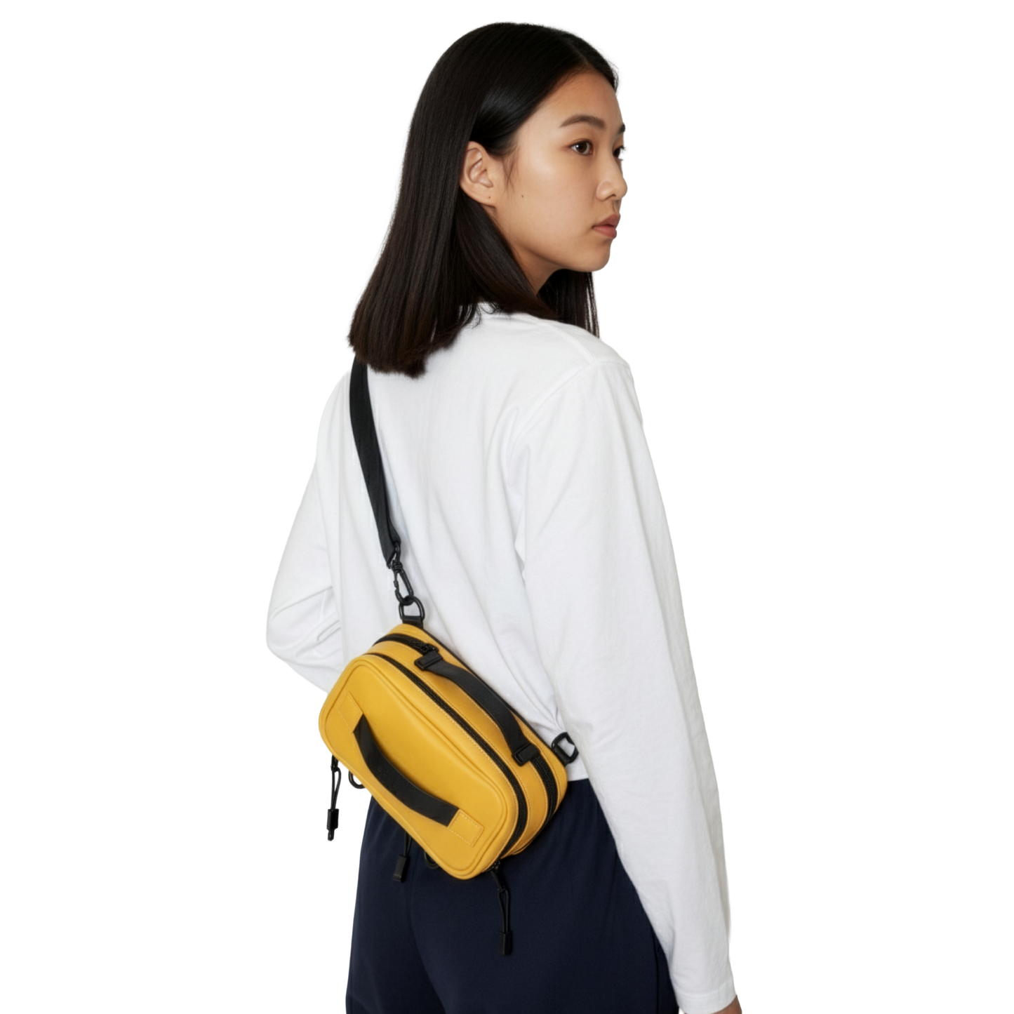 KIWEE Sandwich Mini Backpack - Dark Yellow