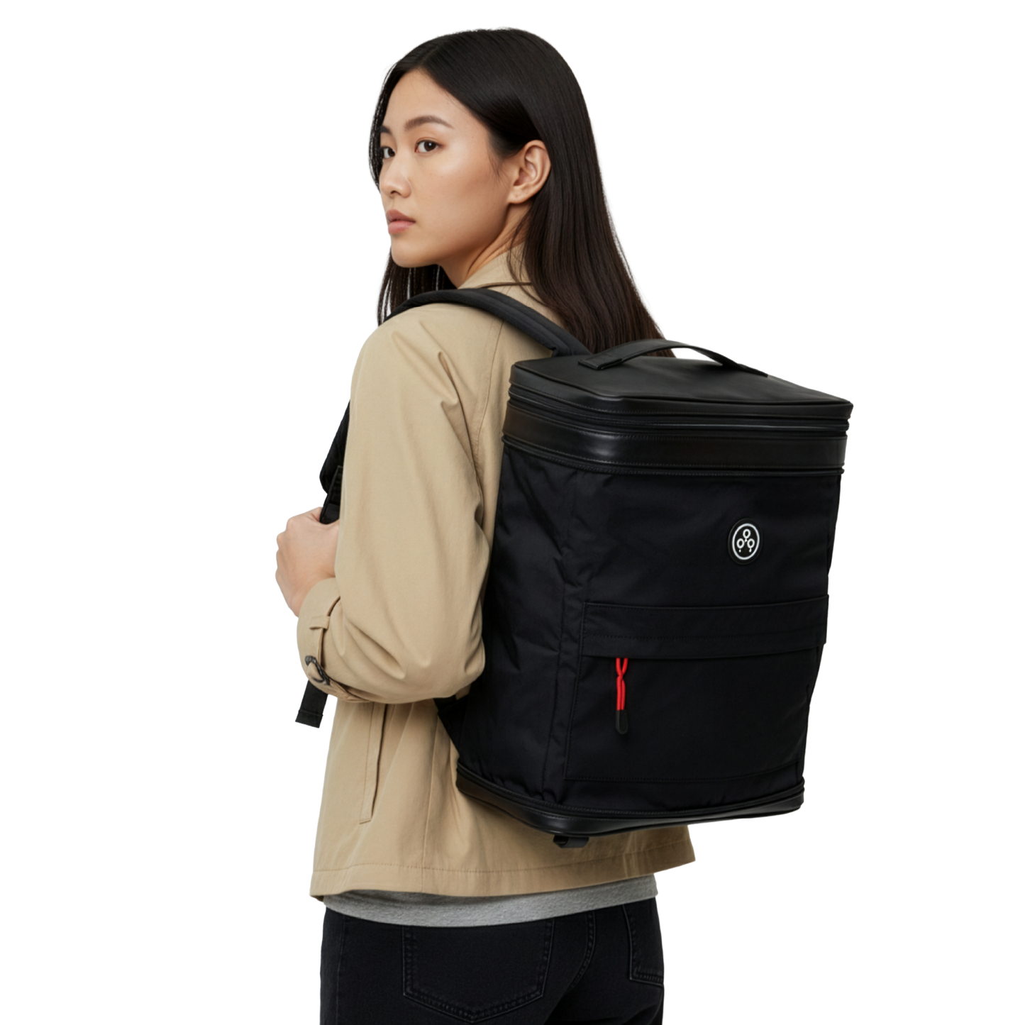 KIWEE Sandwich Backpack - Black