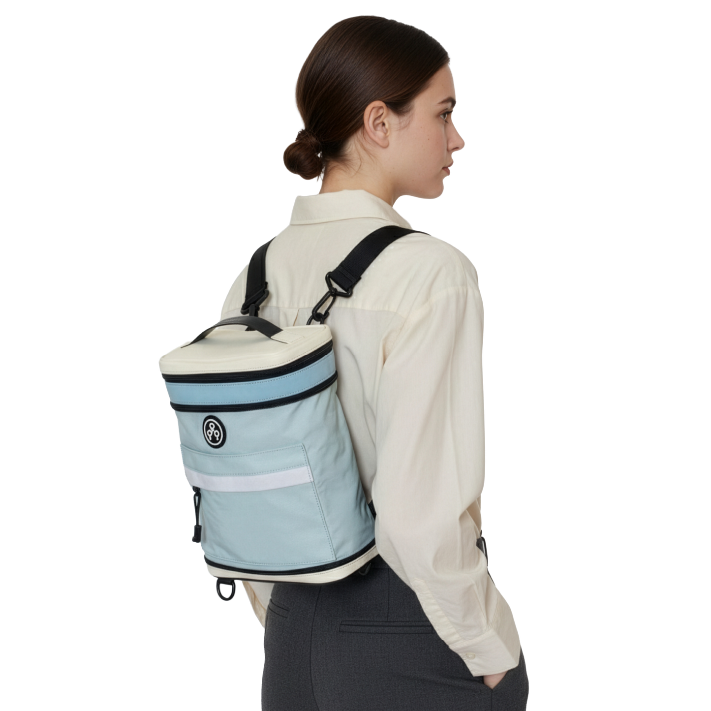 KIWEE Sandwich Mini Backpack - Light Blue
