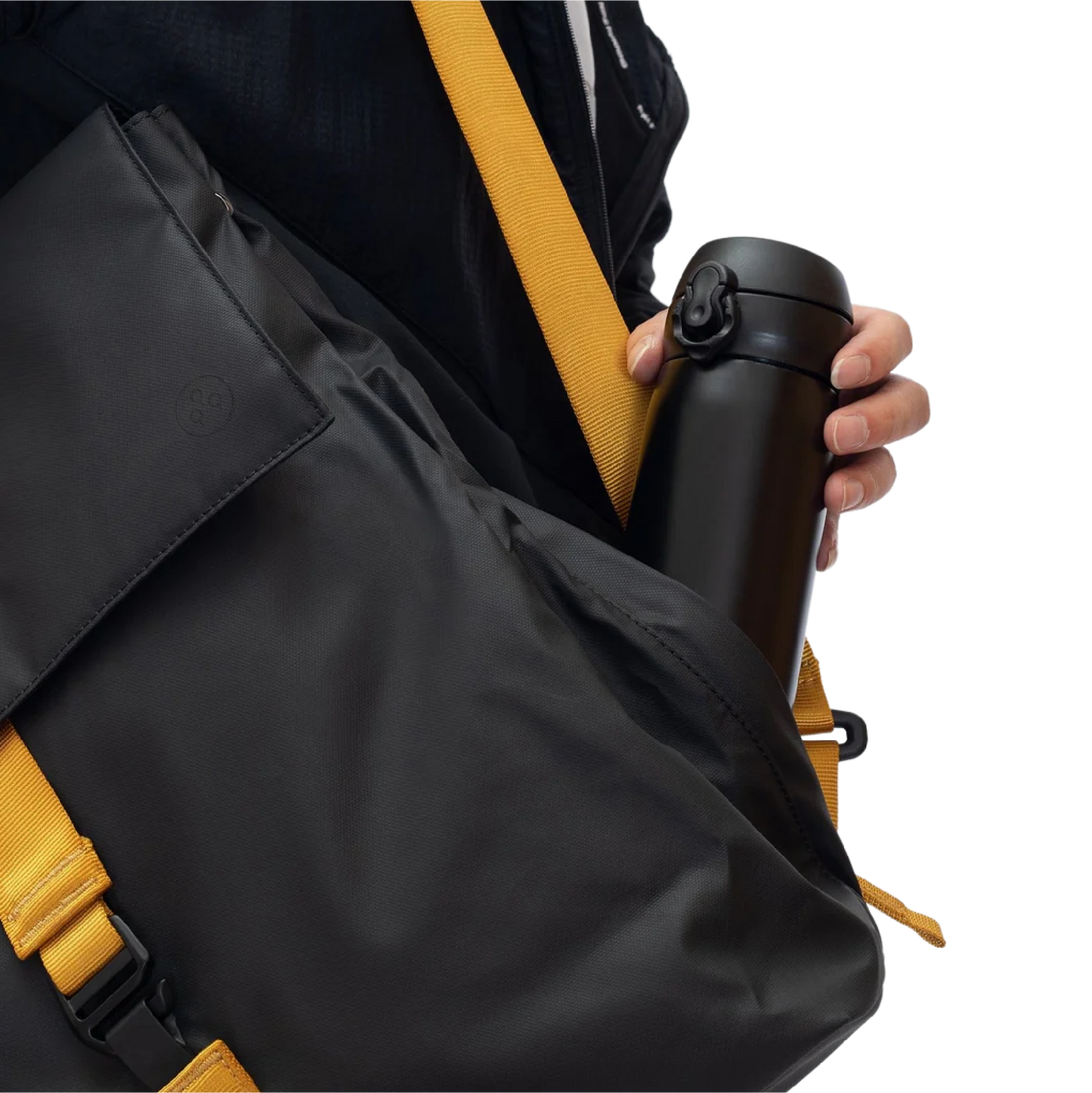 KIWEE Square Backpack - Black