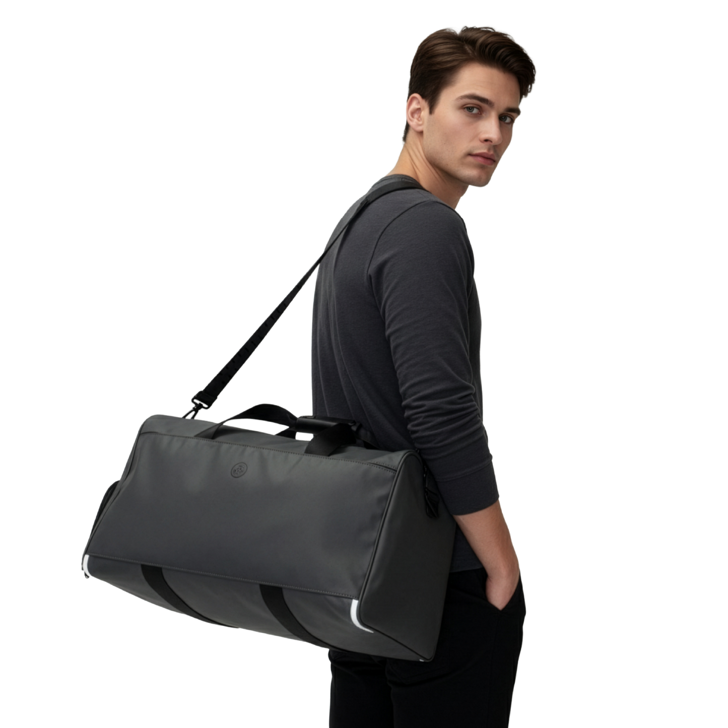 KIWEE Reisetasche – Mineralgrau