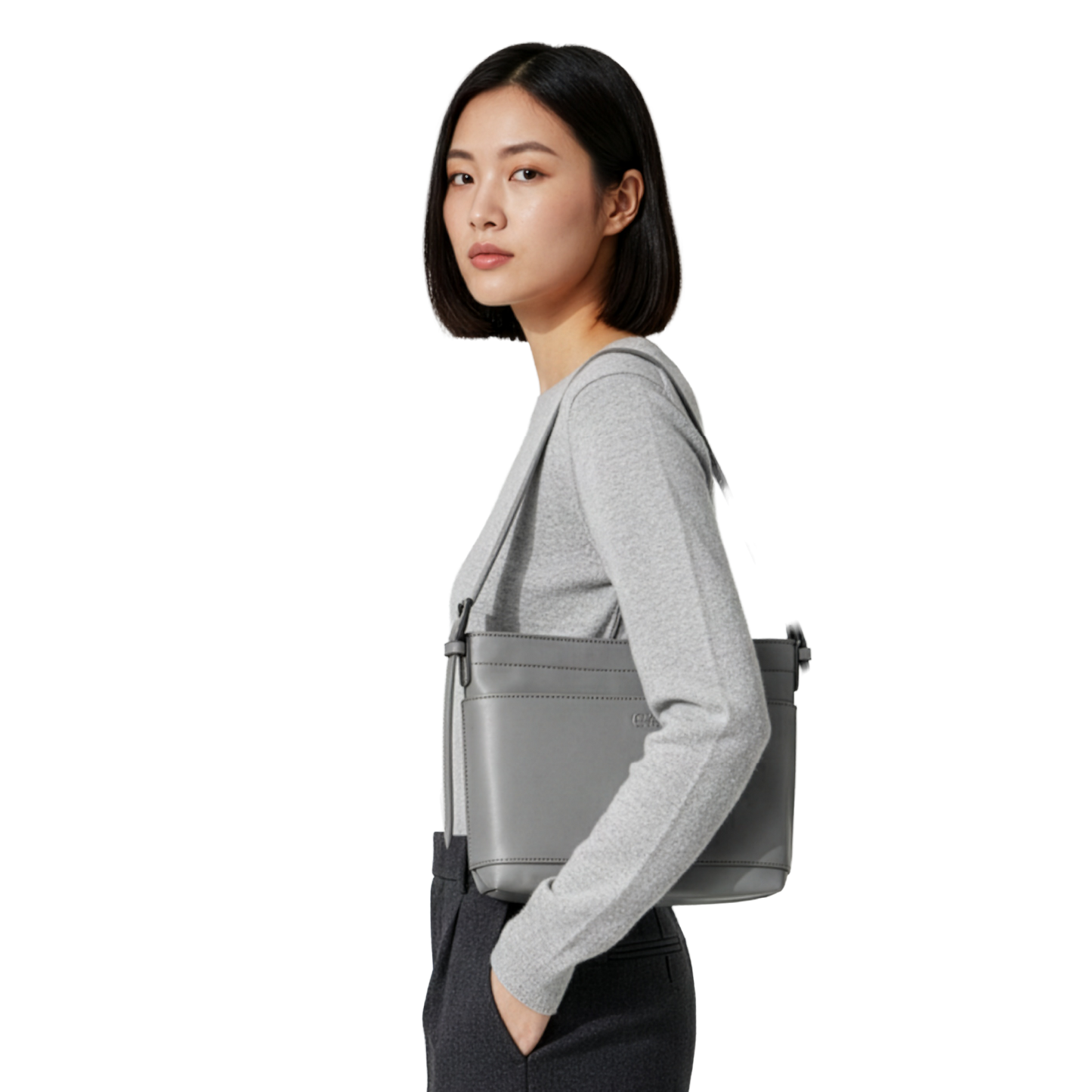 KIWEE Tote Bag Small - Grey