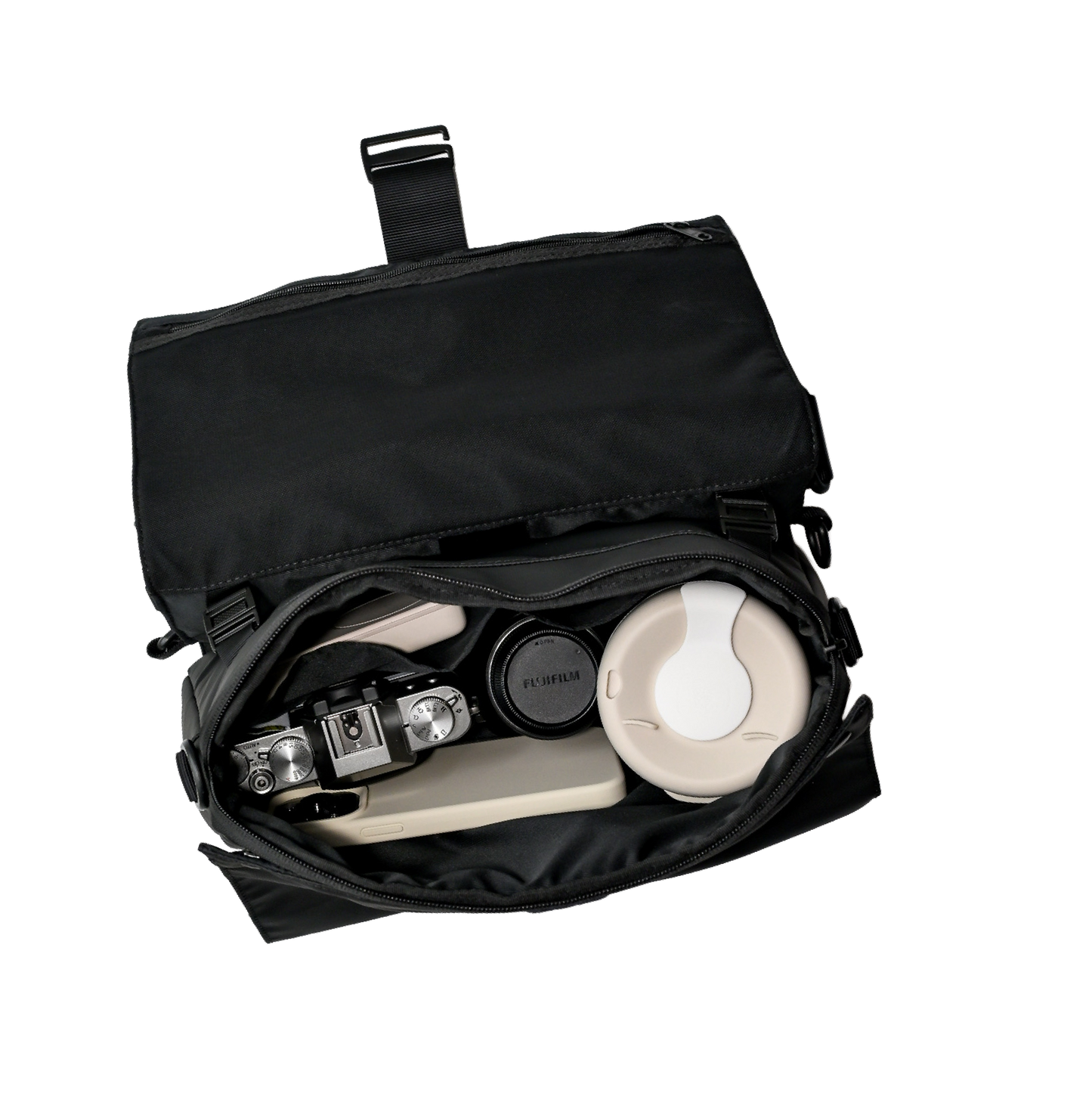 KIWEE Triangle Sling - Pure Black