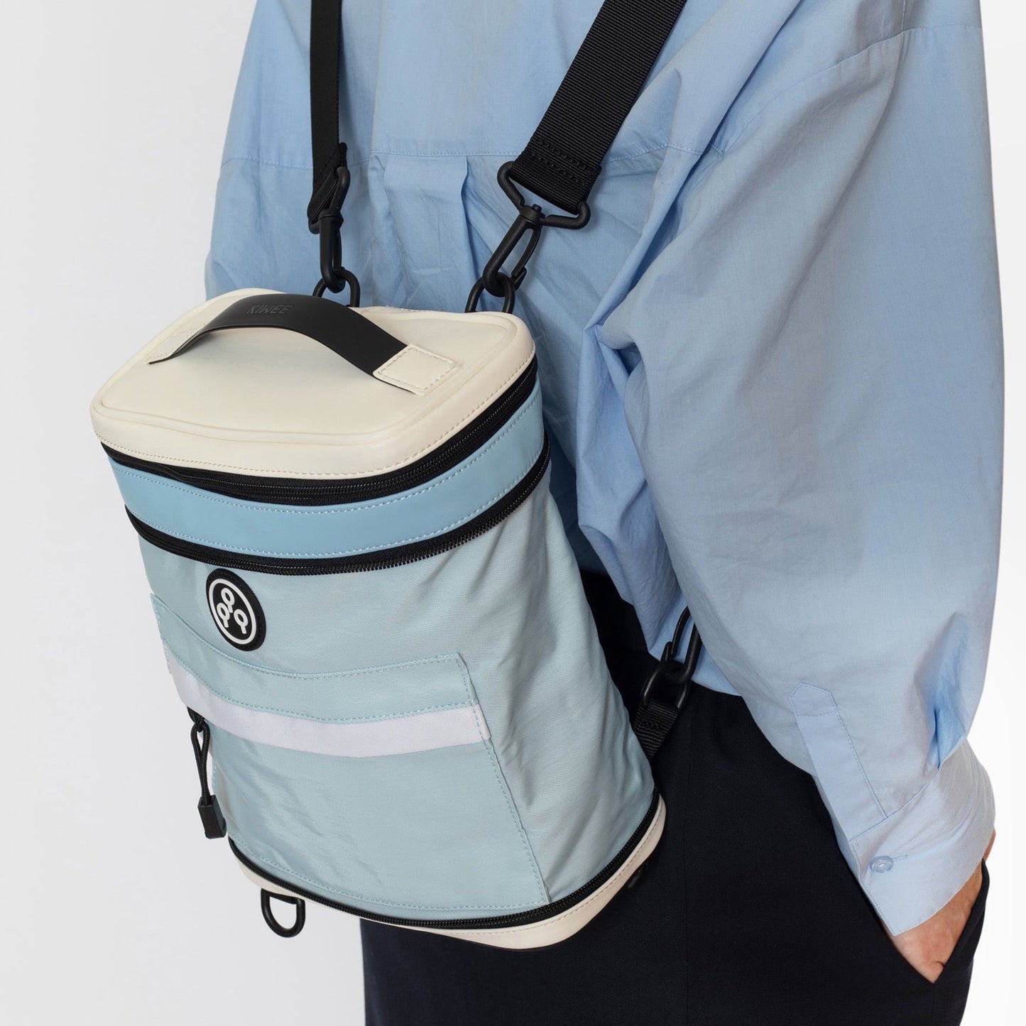KIWEE Sandwich Mini Backpack - Light Blue